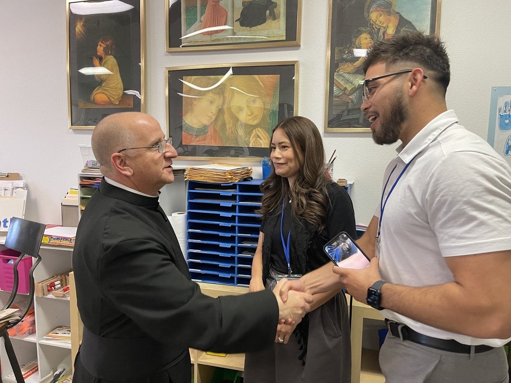 Fr. Ripperger with Keoni Sablan